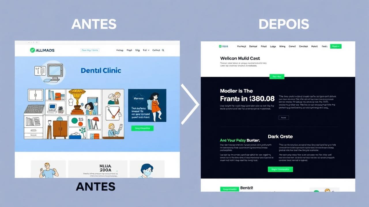 Antes e depois Clínicas